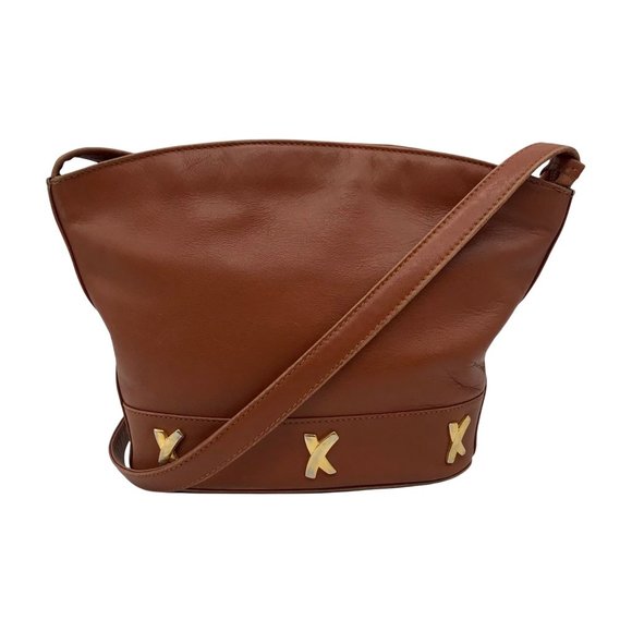 Paloma Picasso Handbags - Paloma Picasso Brown Leather Crossbody